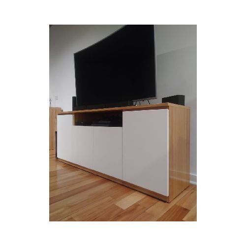 Mueble Bajo Rack Tv Nórdico 1,60x0,65x0,40 mts.  