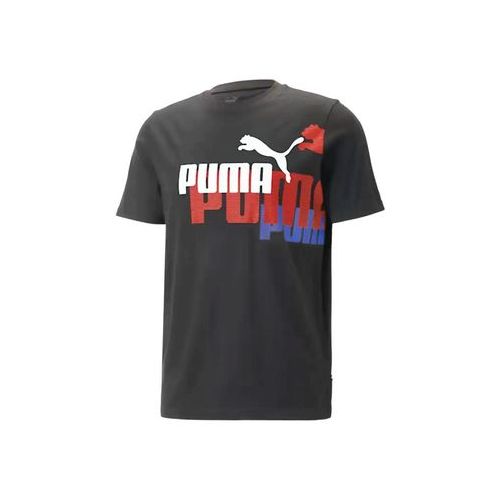 PUMA REMERA - ESS LOGO POWER TEE ADP NGR