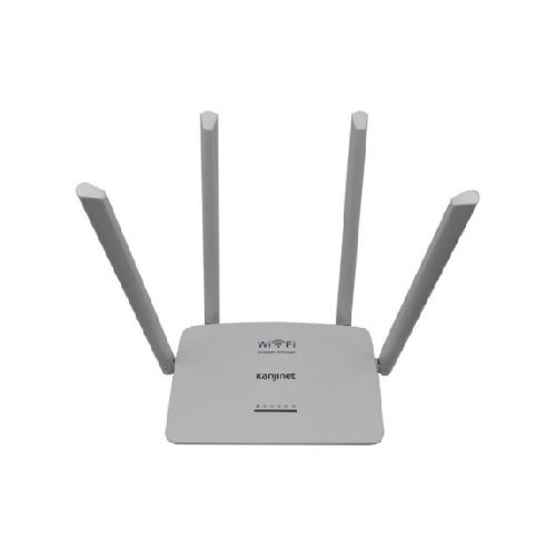 Router Kanjinet Ieee Wi-fi 802.11n 4 Antenas KJN-ROUT4A01 - Club Supervielle