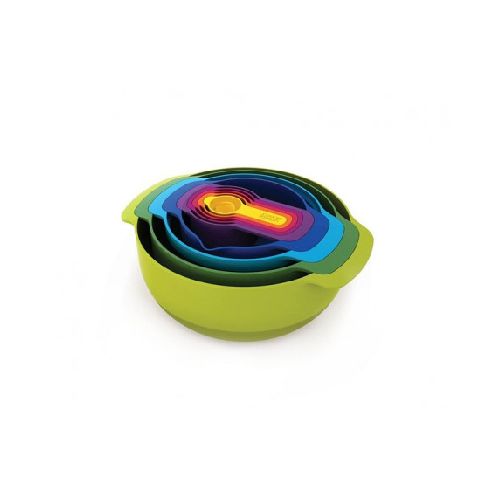 BOWLS JOSEPH JOSEPHSET NEST X 9 PIEZAS MULTICOLOR - 40031 - Club Supervielle