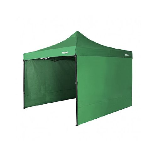 GAZEBO TELESCOPICO PLEGABLE. ESTRUCTURA ACERO. CON TRES PAREDES LATERALES 3X3 - Club Supervielle