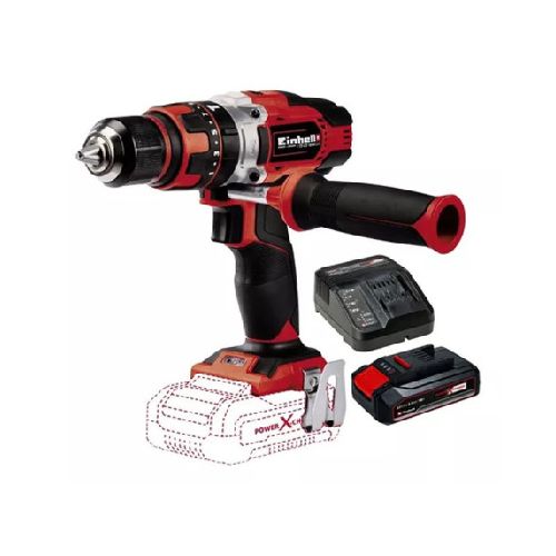 TALADRO INALAMBRICO CON PERCUSION TE-CD 18/48 + CARGADOR Y BATERIA 2,5 Ah EINHELL 18V - Club Supervielle