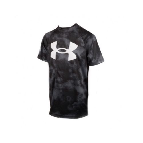 REMERA UNDER ARMOUR TECH BL PRINTED SS NIÑO - Club Supervielle