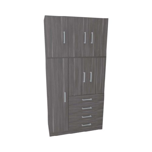 Placard 2 Cuerpos con 6 Puertas de 106 Cm 3580 Linosa MUEBLES ORLANDI - Club Supervielle