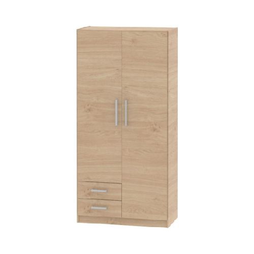 Placard 2 Puertas de 87 Cm Pac090 Roble DIELFE - Club Supervielle