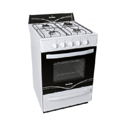 Cocina FLORENCIA 5516F Multigas Con 4 Hornallas Blanco - Club Supervielle