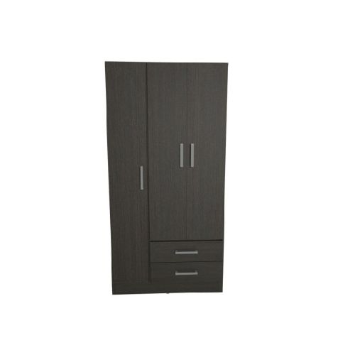 Placard 3 Puertas de 91 Cm Bahia 3533 Wengue MUEBLES ORLANDI - Club Supervielle