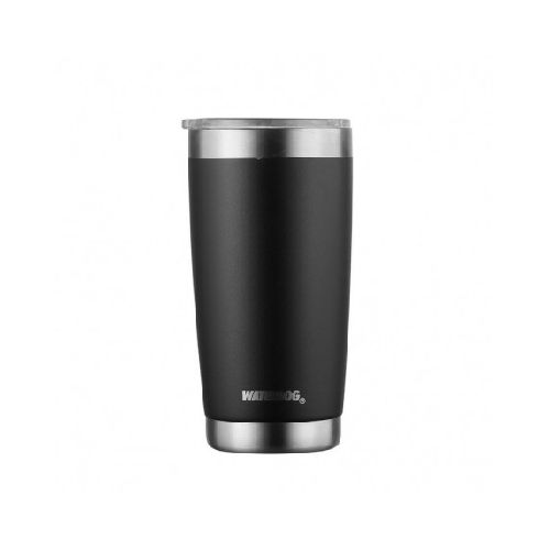 VASO 100% ACERO INOXIDABLE AISI 304 - 500 ML - NEGRO - Club Supervielle