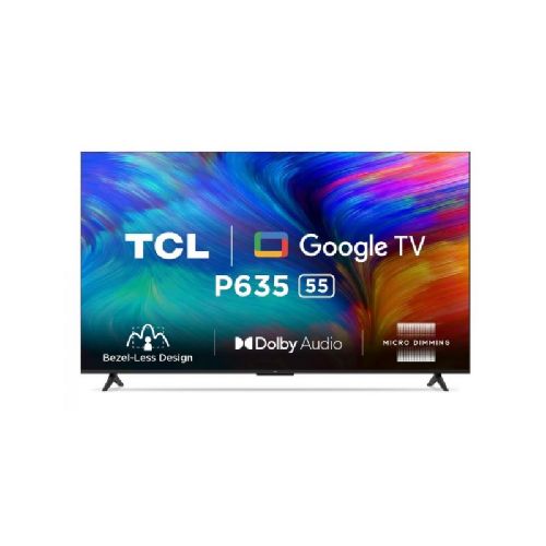 Led smart TV 55" TCL L55P635 c/ Google Tv 4k  