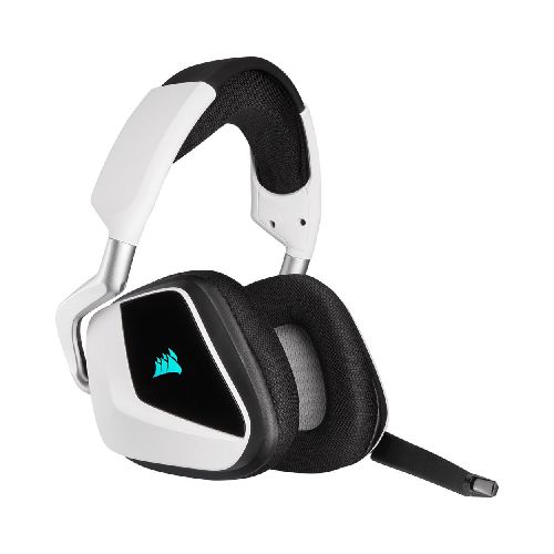 Auricular Corsair VOID RGB Elite Wireless 7.1 Surround Blanco | Rivera Hogar