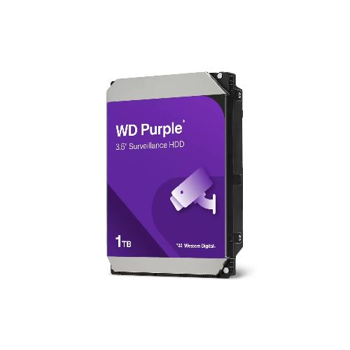 Disco Rigido Western Digital Interno 1 Tb SATA III Purple Surveillance | Rivera Hogar