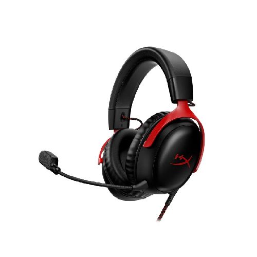 Auricular HyperX Cloud III Black Red | Rivera Hogar