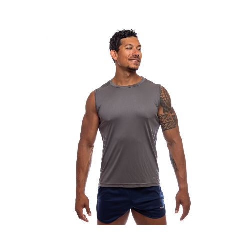 Musculosa Deportiva Running Gris Hombre Yakka | Rivera Hogar