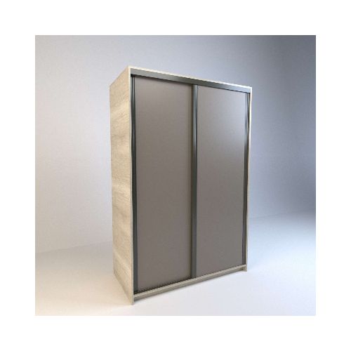 Placard Corredizo 1,20 2 Cajones Nevado Gris C. Tables | Rivera Hogar