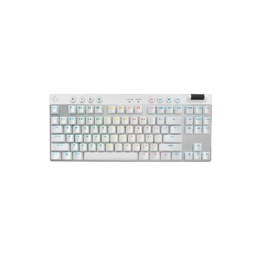 Teclado Logitech PRO X TKL White Lightspeed 920-012143 | Rivera Hogar