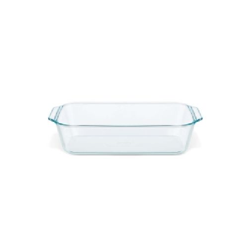 Fuente Rectangular Pyrex 23x33 Cm 4,7 Lts Vidrio Templado