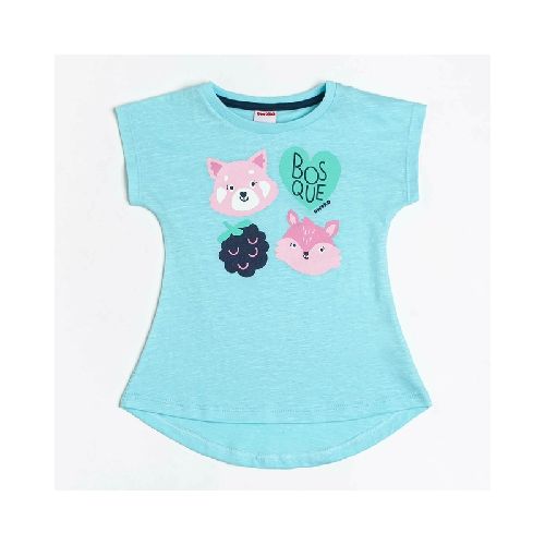 Remera Animales Aqua 2 a 8 años  