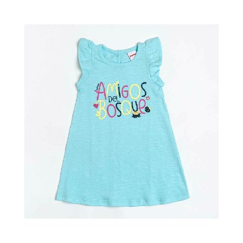 Vestido Amigos Aqua 2 a 8 años  