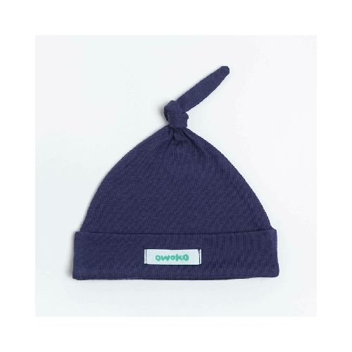 Gorro Owokito Azul 0 a 24 meses  