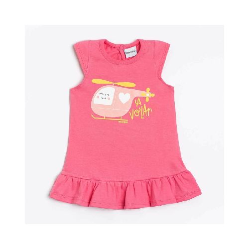 Vestido Volar Fucsia 0 a 24 meses  