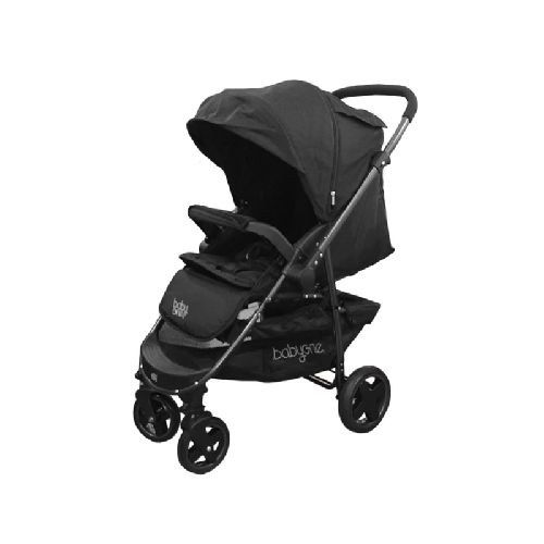 BABY ONE COCHE CUNA MANIJA REBATIBLE PRAGA - NEGRO