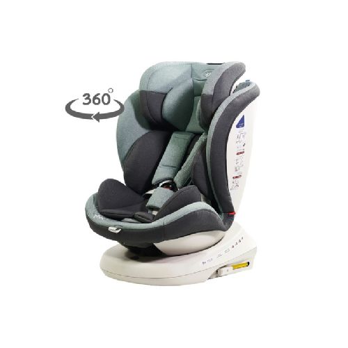 KIDDY BUTACA GIRATORIA CON ISOFIX VOLTA 360 0-36 KG. VERDE