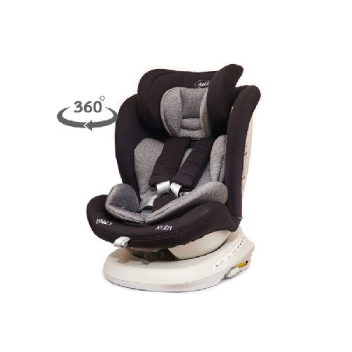 KIDDY BUTACA GIRATORIA CON ISOFIX VOLTA 360 0-36 KG. NEGRO