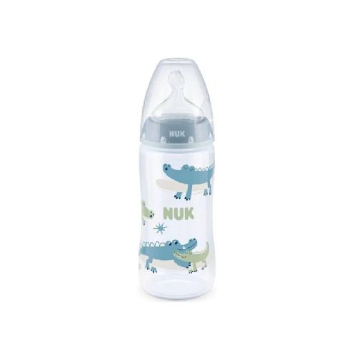 NUK MAMADERA FIRST CHOICE 300 ML CELESTE- 741095