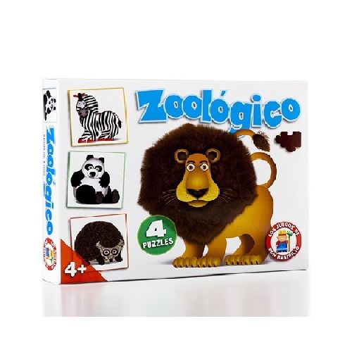 RUIBAL PUZZLE ZOOLOGICO 4+