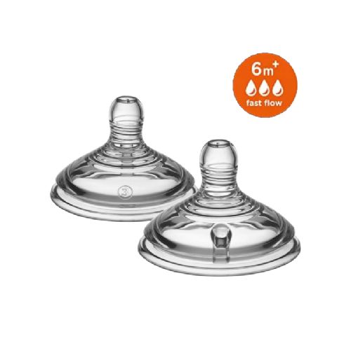 TOMMEE TIPPEE TETINA CLOSER TO NATURE FLUJO RÁPIDO 6M+