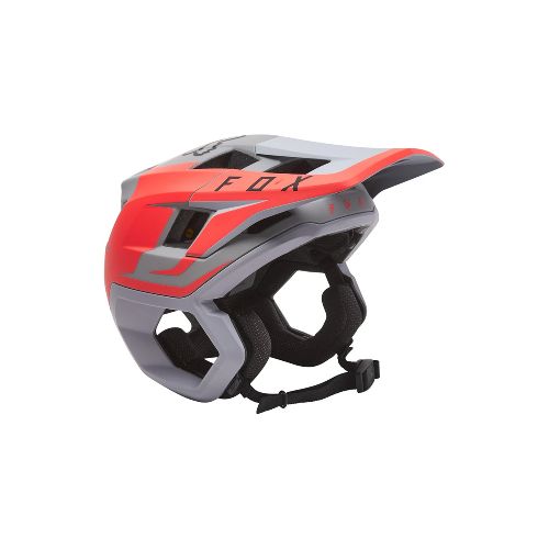 CASCO MTB FOX DROPFRAME PRO GRIS/ROJO