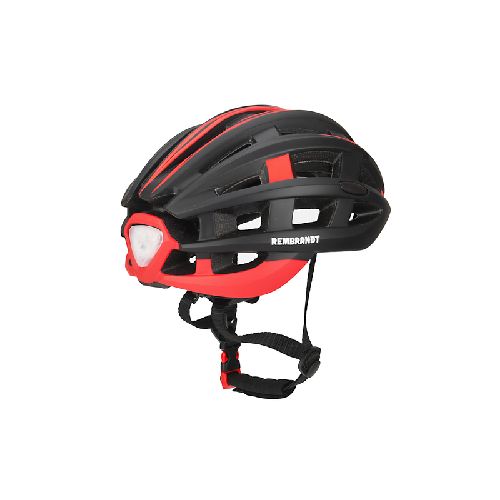 CASCO REMBRANDT ACERO ROJO