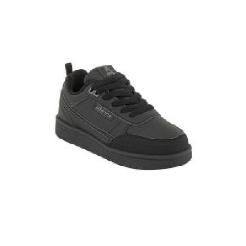 Zapatillas Addnice Skate Cordon Niño Niña Negra