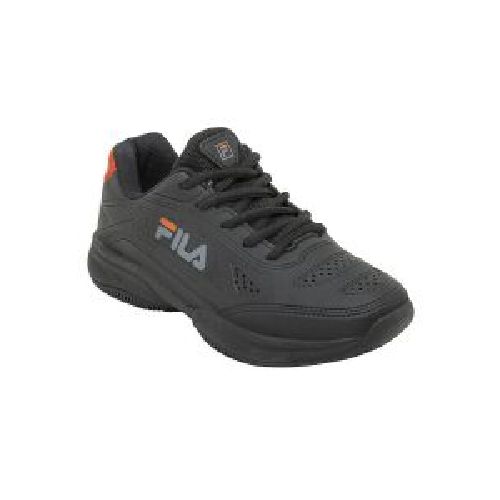 Zapatillas De Tenis Fila Lugano 7.0 Niño Niña Negra