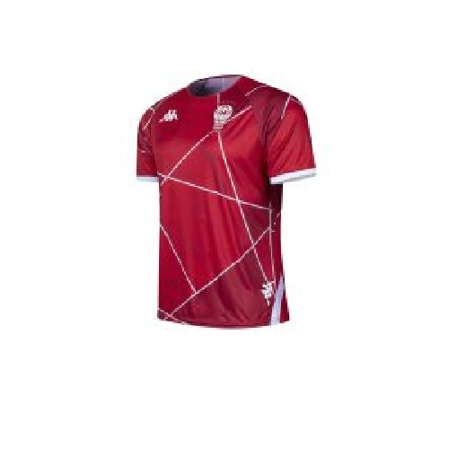 Remera De Huracan Kappa Pre Match Roja