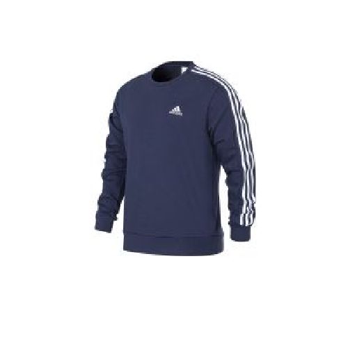 Buzo Adidas 3 Tiras Azul