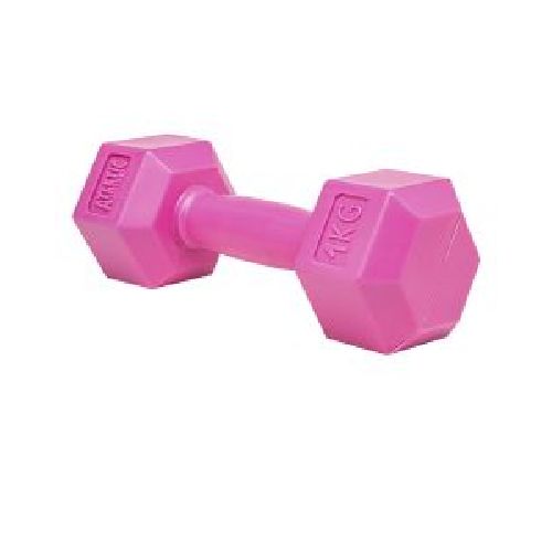 Mancuerna 1KG PVC Atletic Rosa