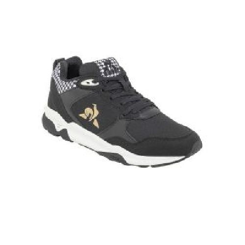 Zapatillas Le Coq Sportif R500 Mujer Negra