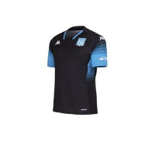 Camiseta De Racing Kappa Alternativa Negra