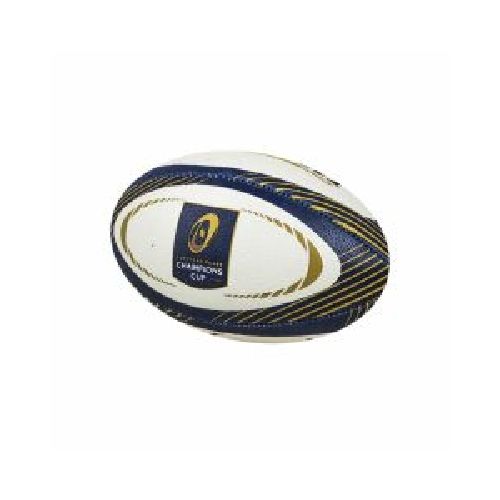 Pelota Rugby Gilbert European Champions Cup Mini Blanca