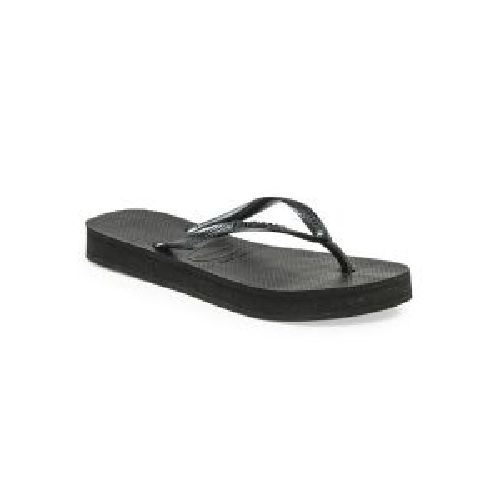 Ojota Havaianas Slim Flatform Mujer Negra