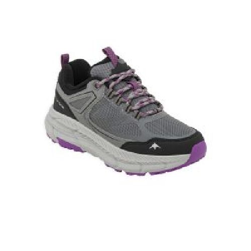 Zapatillas De Trekking Montagne Welten Mujer Gris