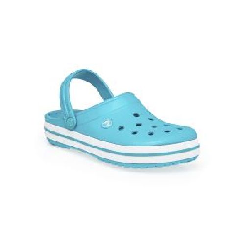 Zueco Crocs Crocband Mujer Turquesa