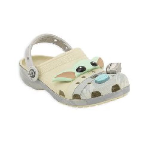 Zuecos Crocs Grogu Classic Clog Unisex Beige