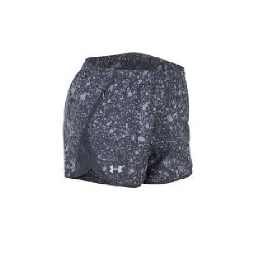 Short Under Armour De Running Fly By Printed Mujer Negro