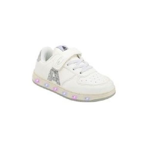 Zapatillas Con Luces Addnice Boston Niña Blanca