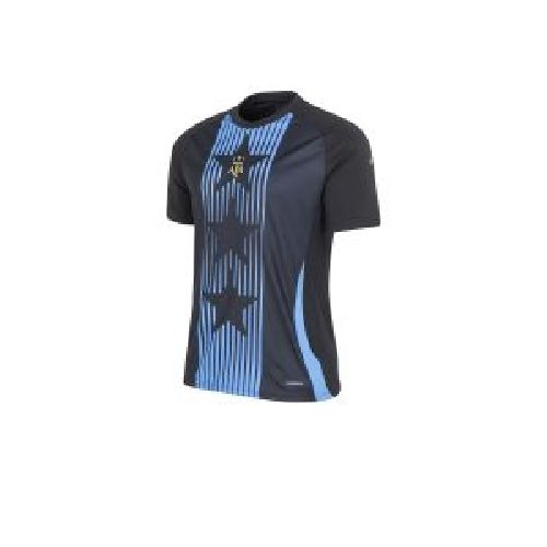 Remera De Argentina Adidas Prematch Negra