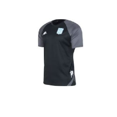 Remera De Racing Kappa Salida 2023 Negra