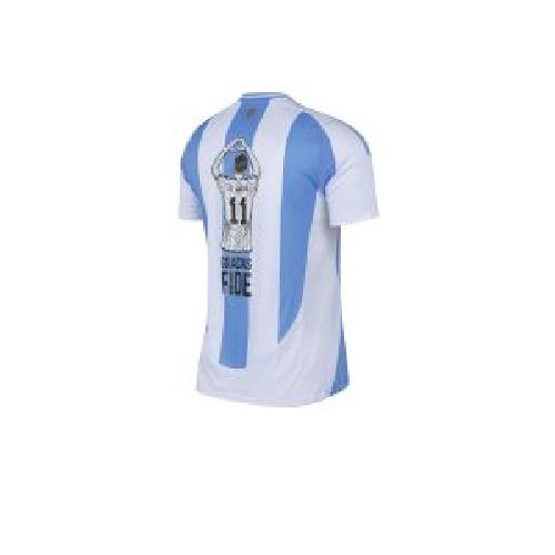 Camiseta De Di Maria De Argentina Adidas Homenaje Oficial 11 Blanca