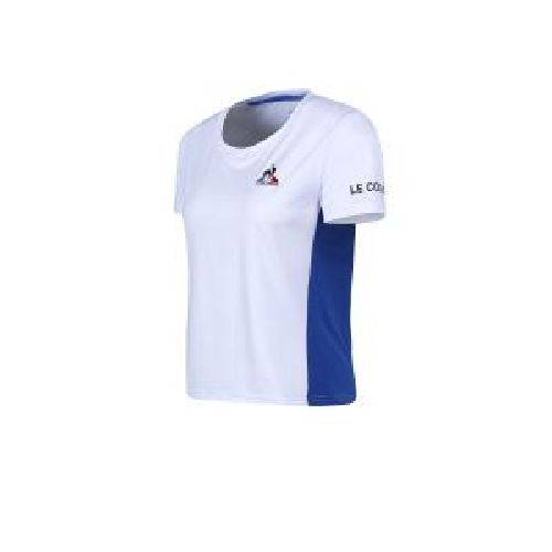 Remera Le Coq Sportif De Entrenamiento Reflective Mujer Blanca